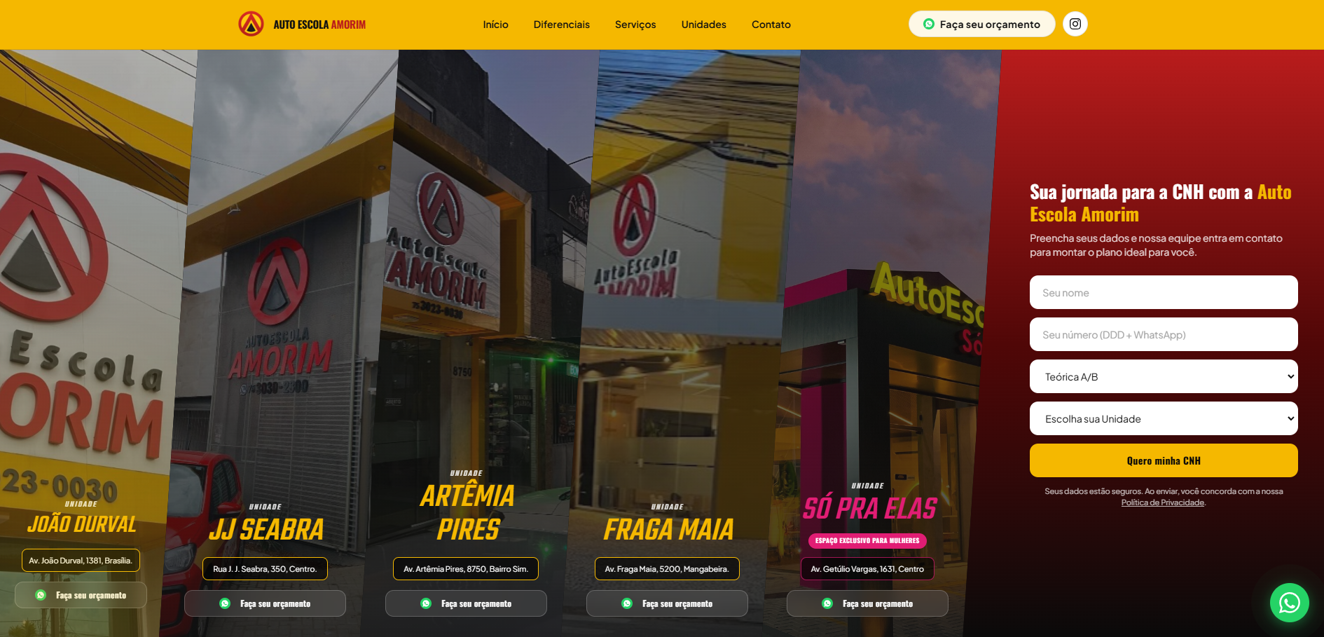 Projeto Auto Escola Amorim